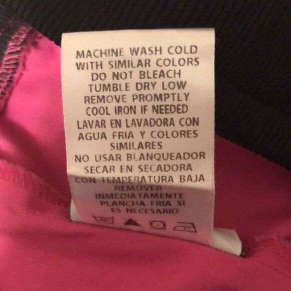 Scrubstar XS Pink with Black Details Scrub Uniform Pants - Picture 10 of 12